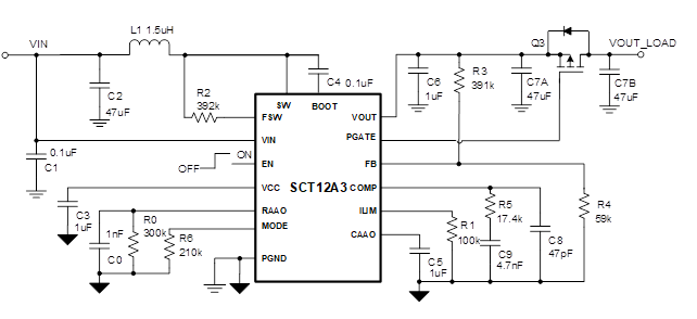 SCT12A3 输出自顺应调压（AAO）在蓝牙音箱的应用